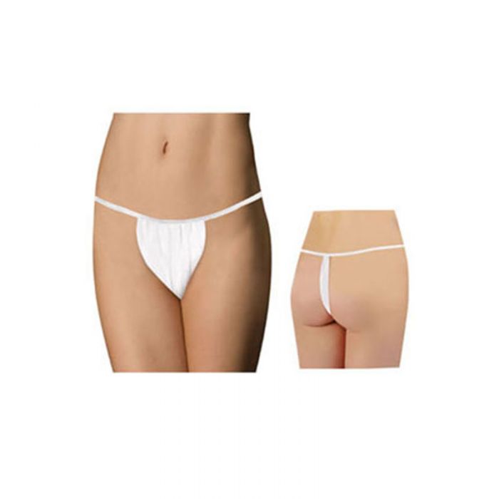 Disposable G-Strings White Pack of 50