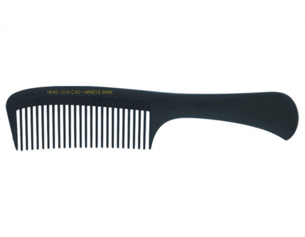 Head Jog C30 carbon handle rake comb
