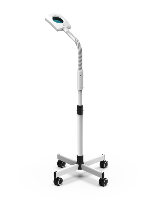 3 Diopter Mag LED Lamp with stand - White