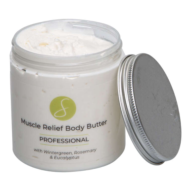 muscle relief body butter