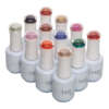 Gelease Go For Gold Metallic Collection - 12 x 15ml Soak Off Polish Gel