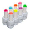 Gelease Neon Collection - 8 x 15ml Soak Off Polish Gel