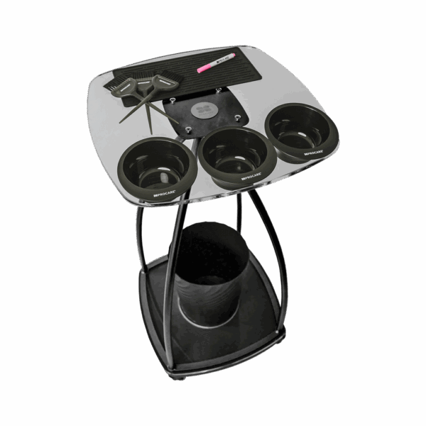 Procare Write & Wipe Hair Trolley Black - Image 2