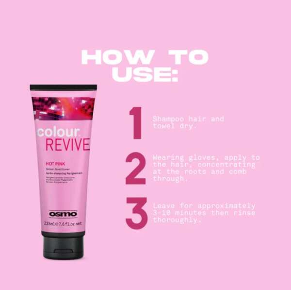 OSMO Colour Revive - Hot Pink 225ml - Image 4