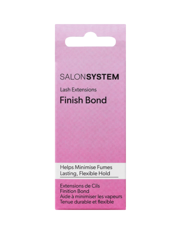 Lash extensions finish bond box