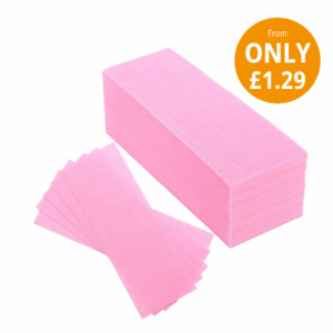 Pink Paper Wax Strips - 100 Pack