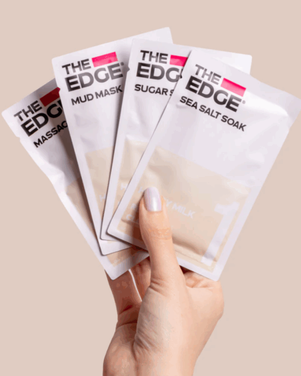 The Edge 4 Step Pedicure Kit - Honey Milk - Image 2