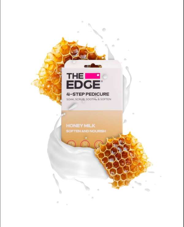 The Edge 4 Step Pedicure - Honey Milk