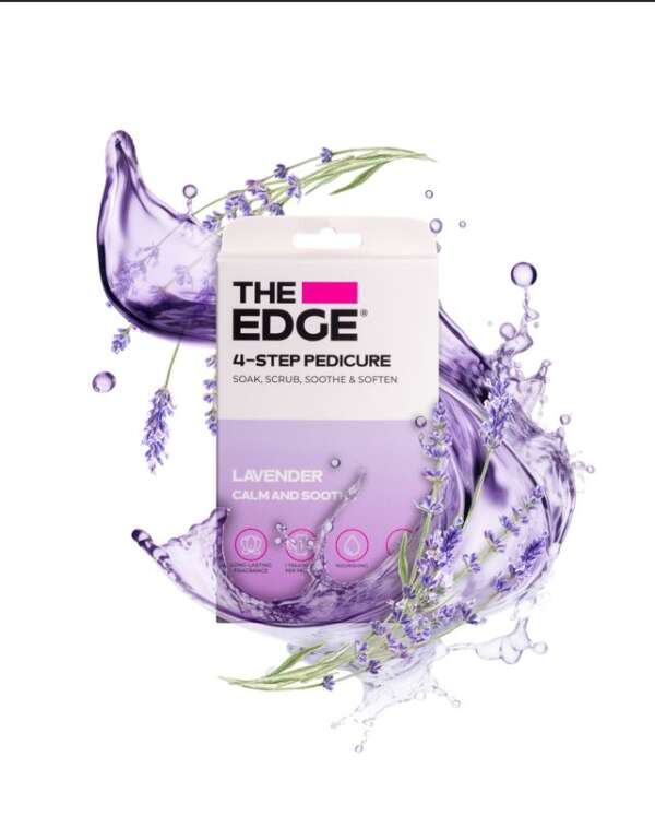 The Edge 4 Step Pedicure - Lavender