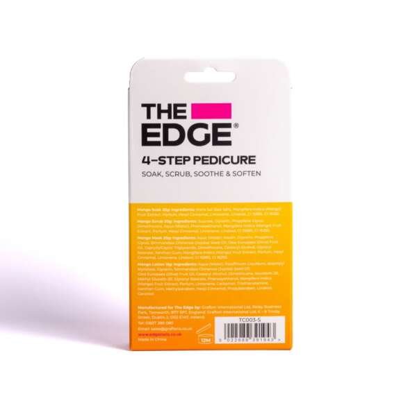 The Edge 4 Step Pedicure - Mango - Image 2