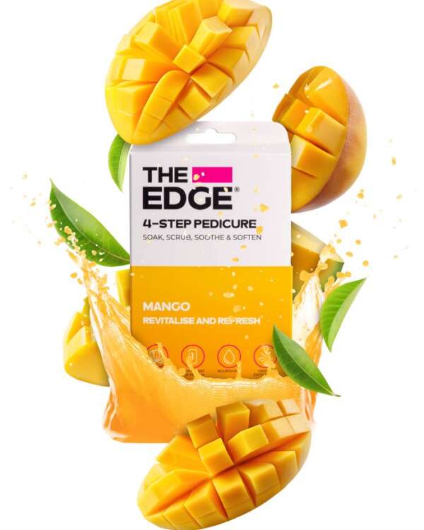 The Edge 4 Step Pedicure - Mango
