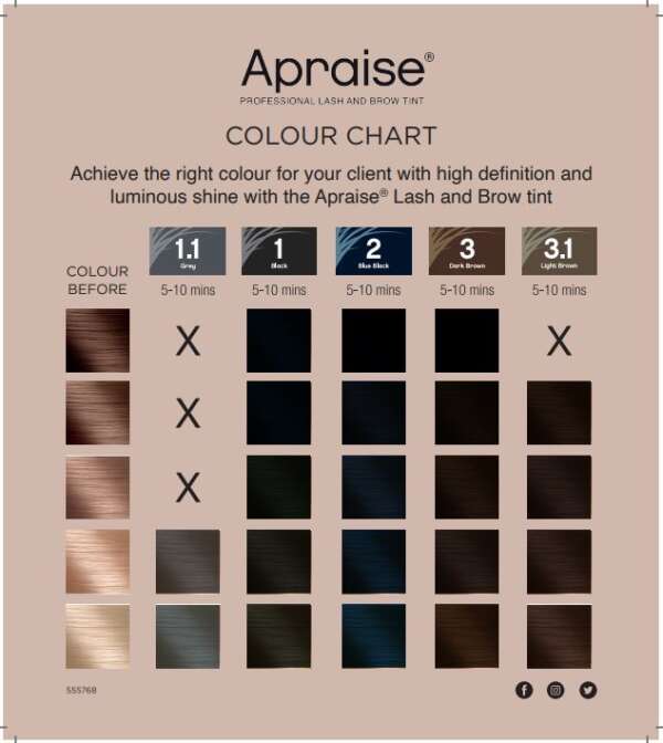 Apraise Colour Chart - Image 2