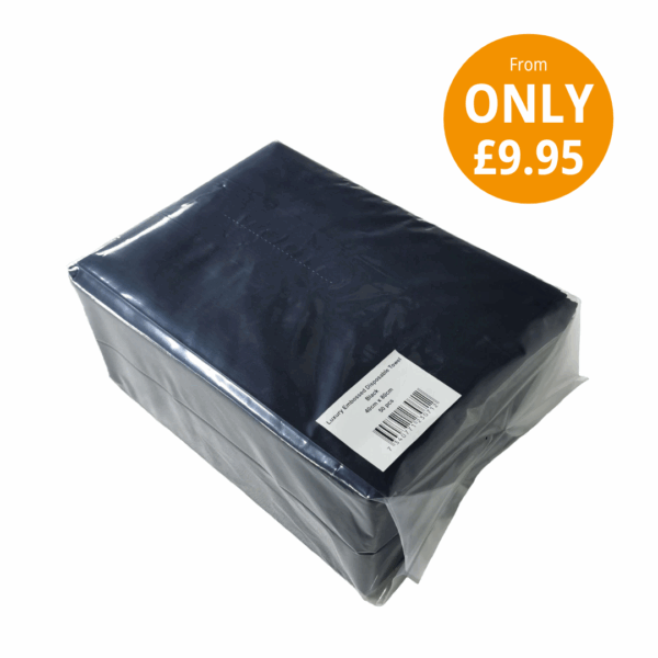 Luxury Nonwoven Embossed Disposable Towels - Pack 50