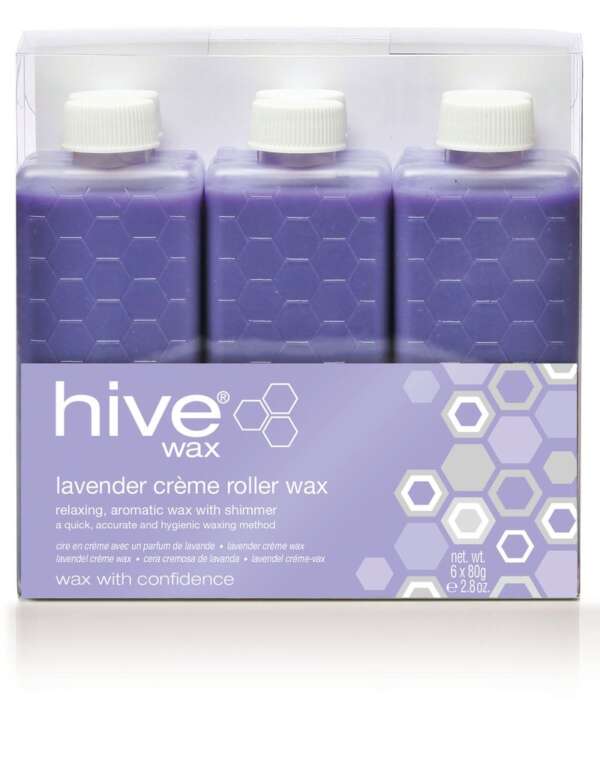 Lavender Shimmer Crème Roller Wax 80g (6)
