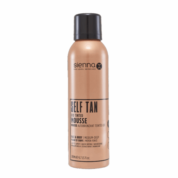 Sienna X Self Tan Q10 Tinted Self Tan Mousse