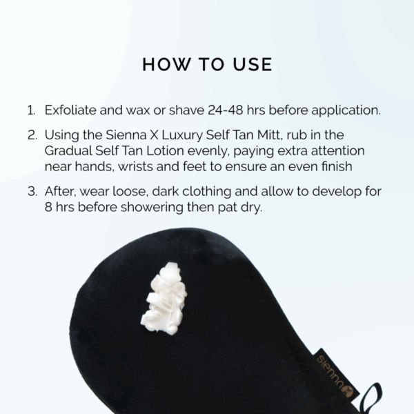 Sienna X GRADUAL Untinted Self Tan Lotion - Image 5