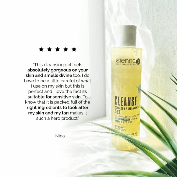 Sienna X Bath & Body Cleansing Gel Wash 200ml - Image 5