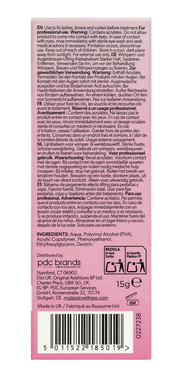 Salonsystem Lash & Brow Lift Glue Balm 15g - Image 3