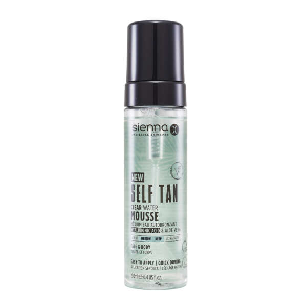 NEW Sienna X Self Tan Clear Mousse - 190ml