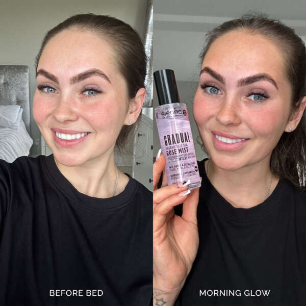 Sienna X Gradual Self Tan Rose Mist 100ml - Image 4