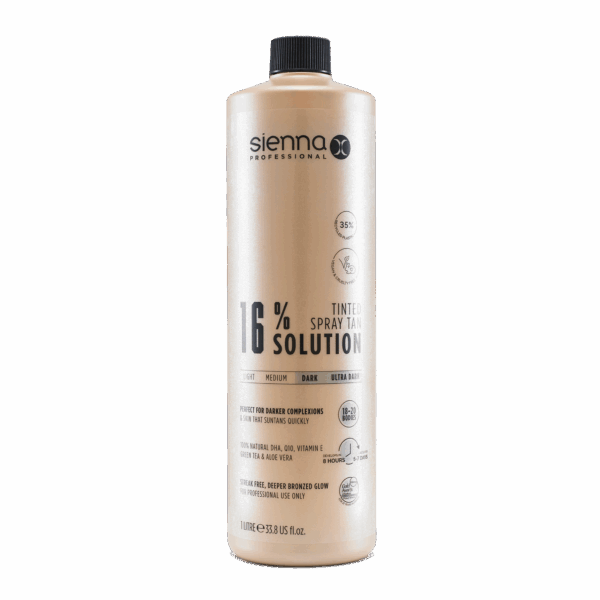 Sienna X 16% Tinted Spray Tan Solution