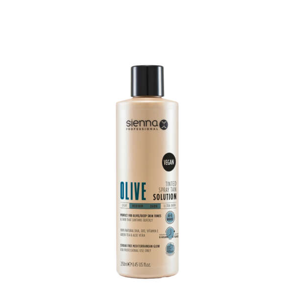 Sienna X 250ml Medium-Dark OLIVE 10% Spray Tan Solution