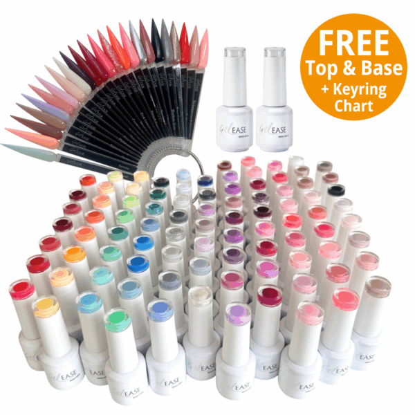 GelEase HEMA-Free 8ml Mini's Full 140 x Colour Collection