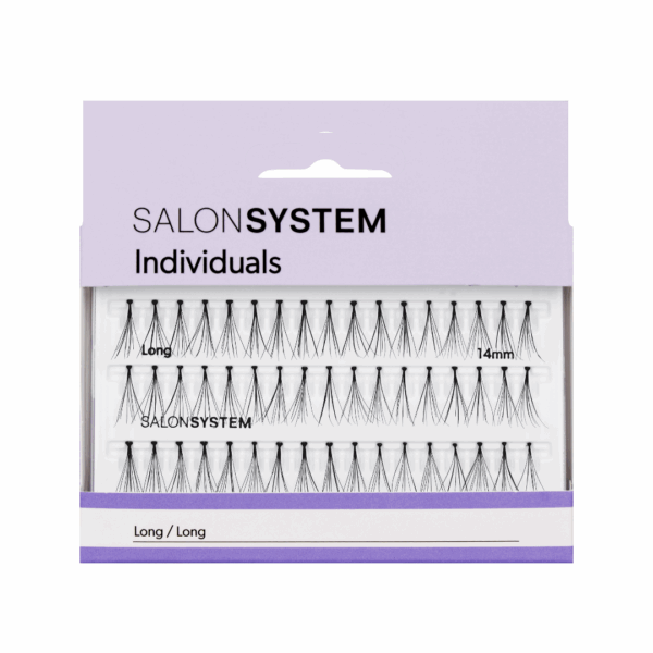 Salon System Individual Long Cluster Lashes